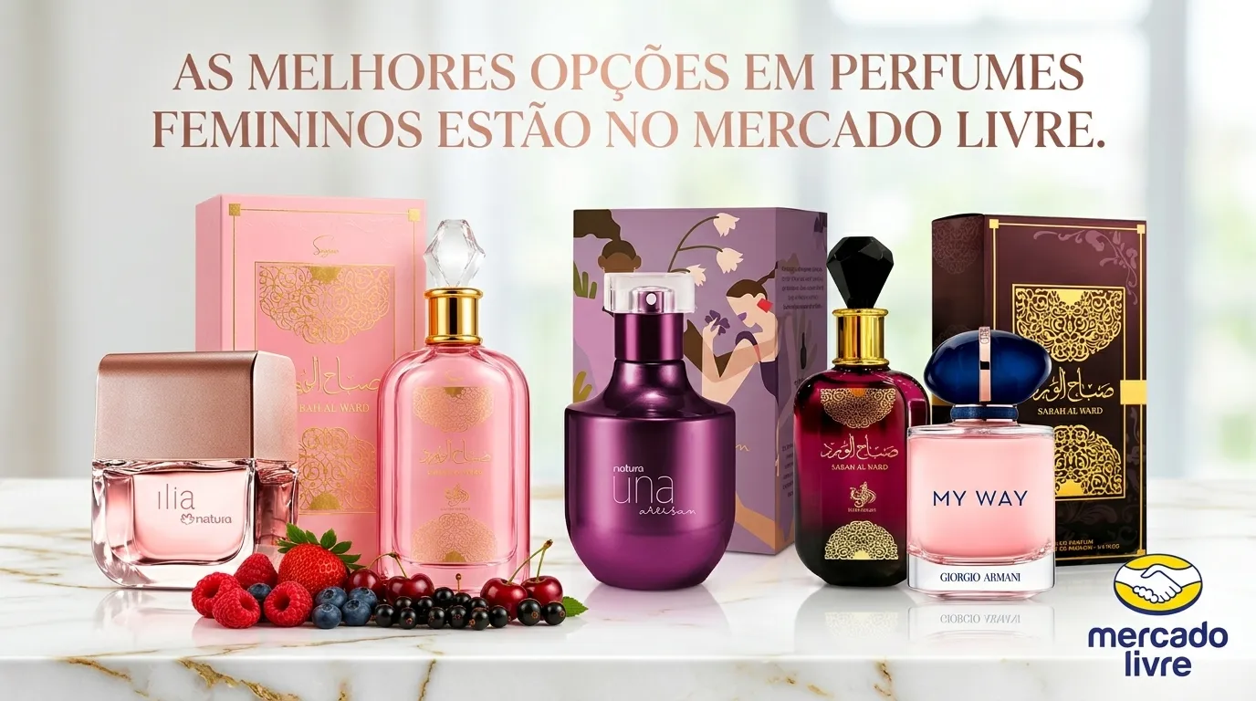 Perfumes femininos importados para saúde e bem-estar