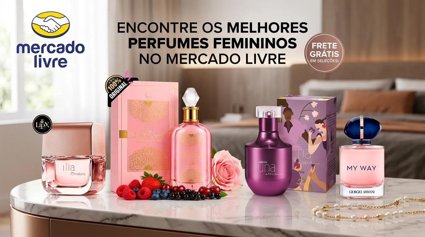 Perfume importado feminino para bem-estar e saúde no trabalho